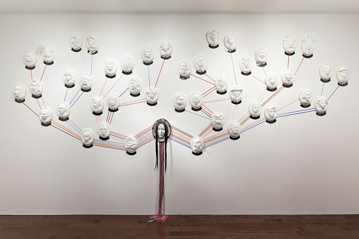 Canadian Artist by Shary Boyle — installation view