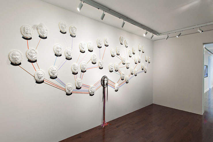 Canadian Artist by Shary Boyle — installation view
